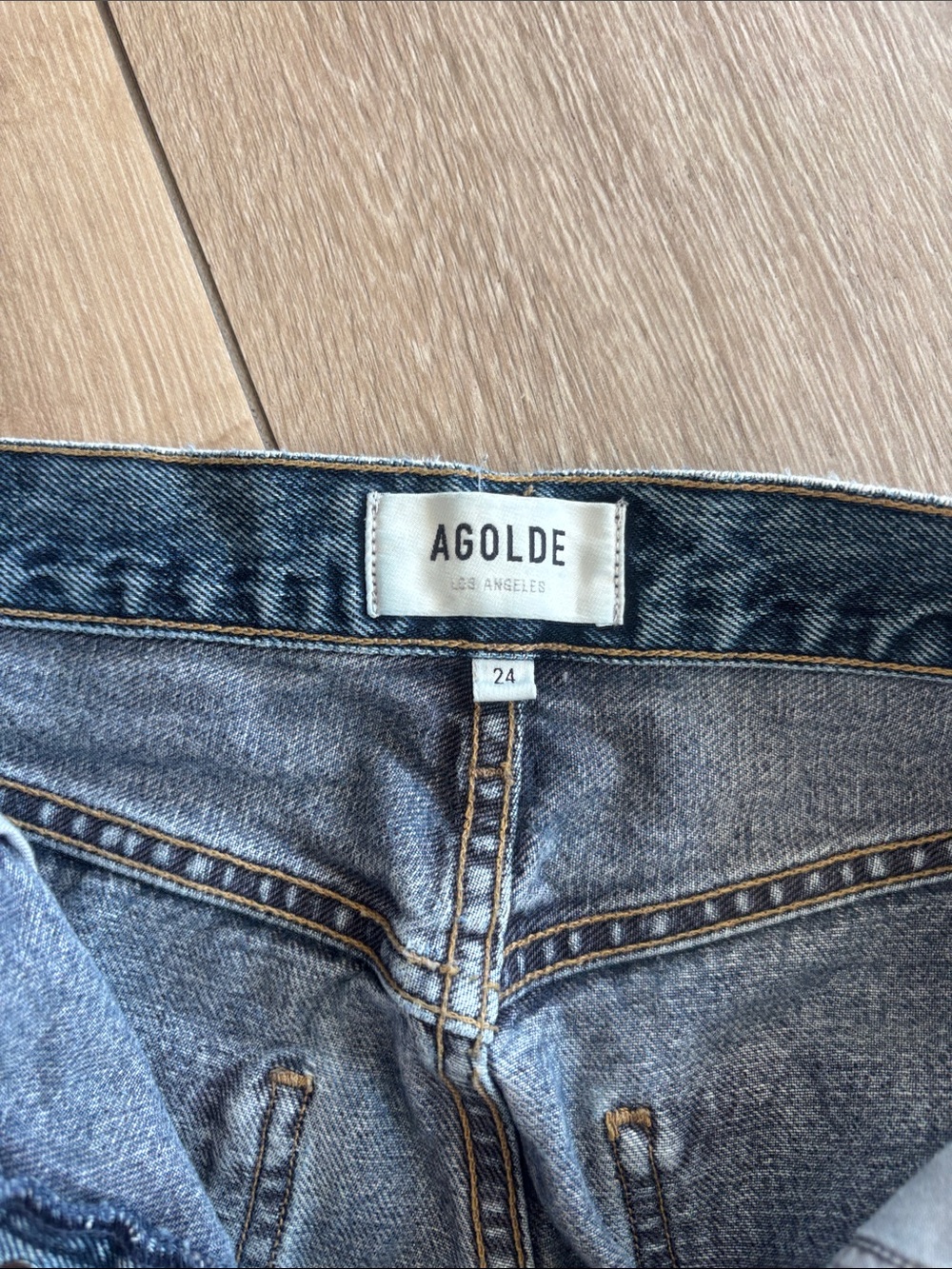Agolde 90s pinched waist in portrait - Picture 4 of 6